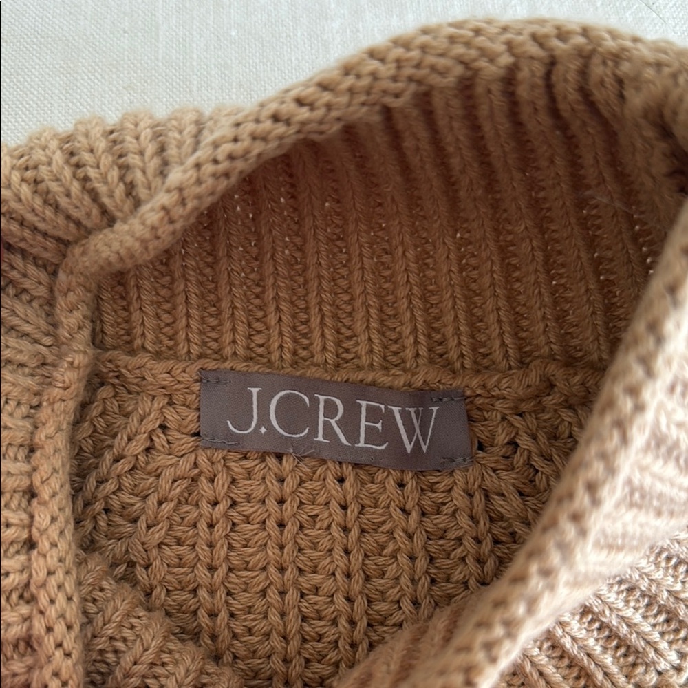 J. Crew Camel Turtle Neck Sweater - Picture 2 of 7